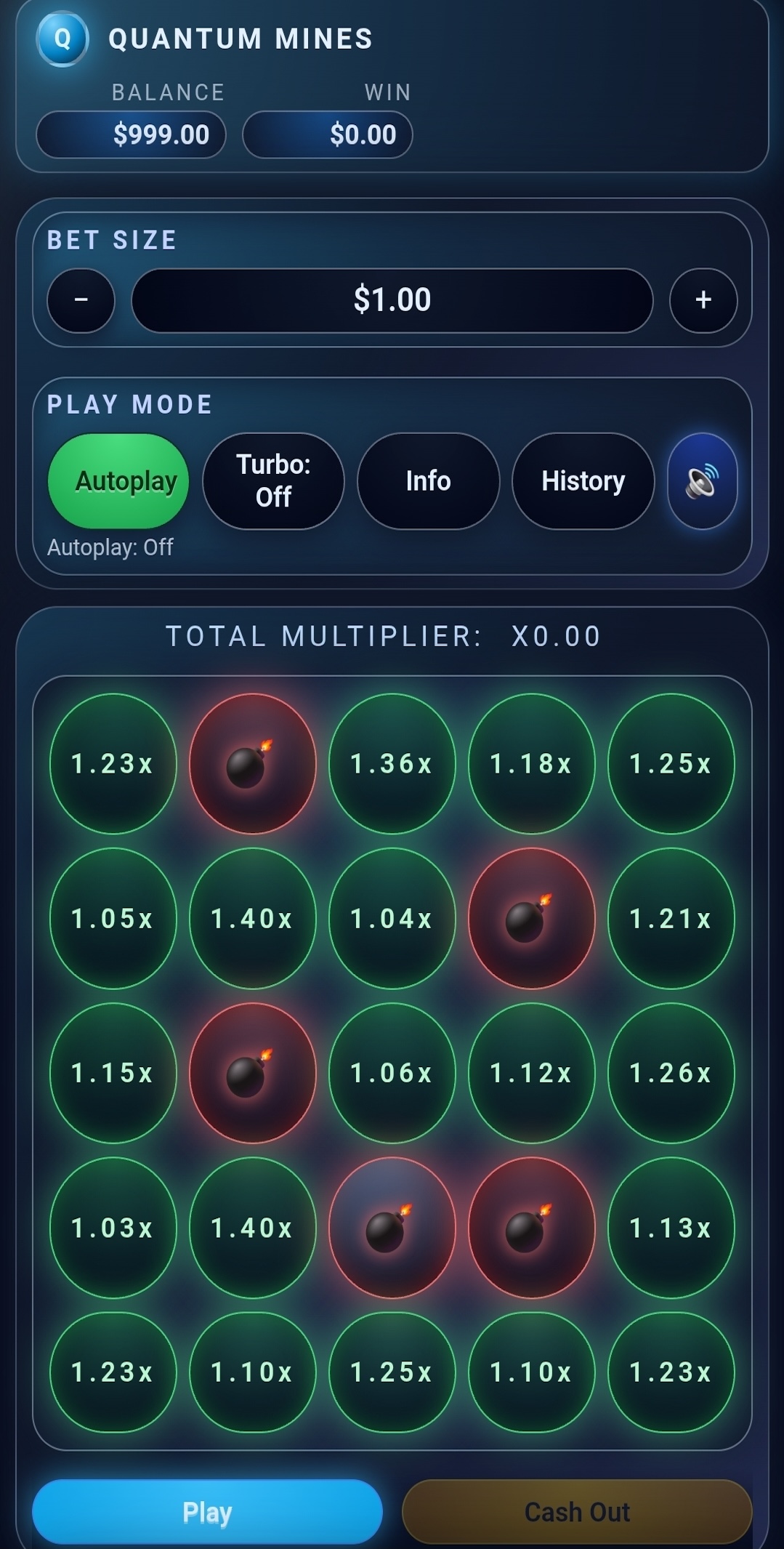 Quantum Mines Portrait