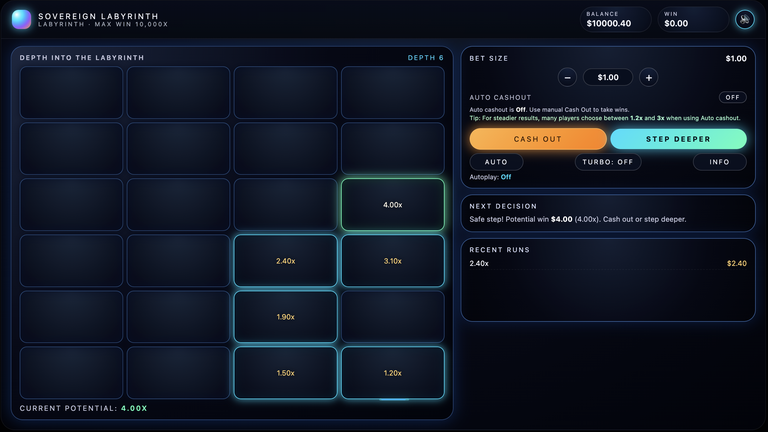 Sovereign Labyrinth Landscape