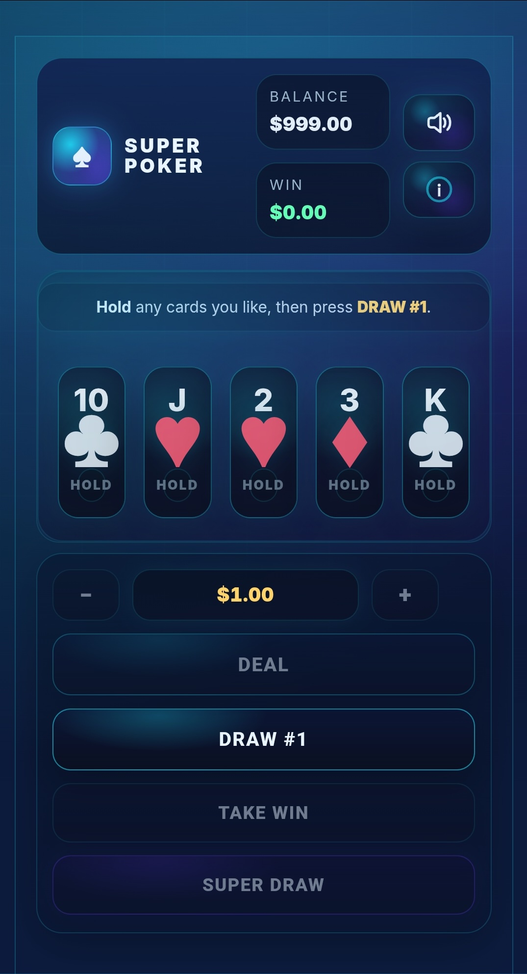 Super Poker Portrait