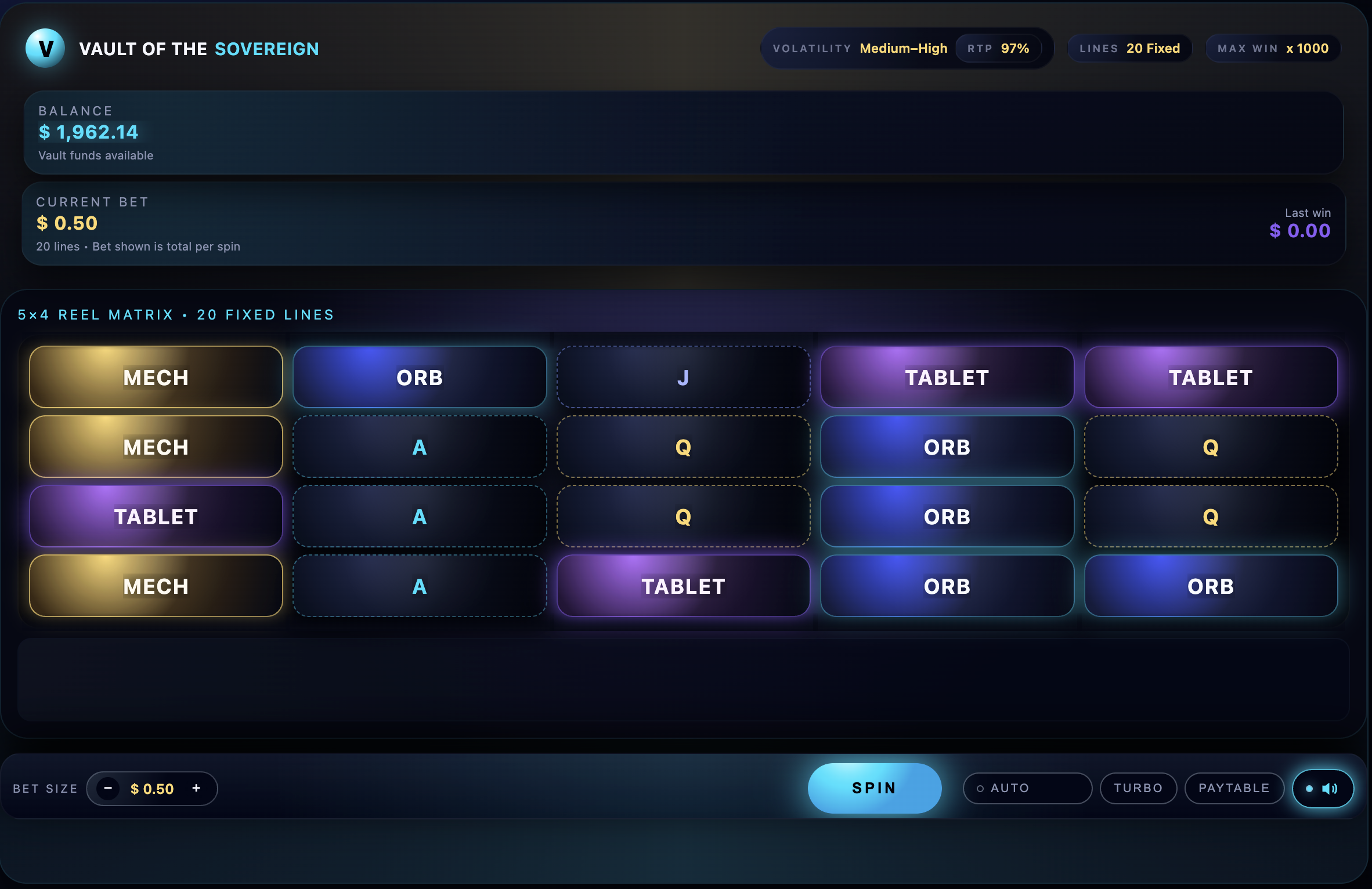 Vault of the Sovereign Landscape